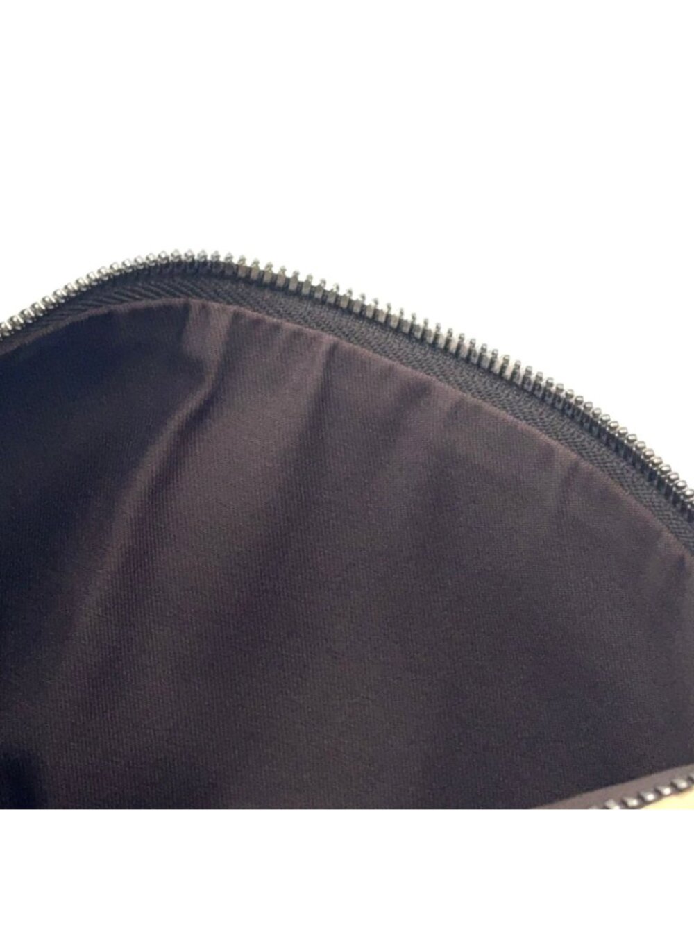 Gucci GG Pattern Canvas Leather Brown Beige Belt Bag Waist Pouch Silver - Picture 13 of 15